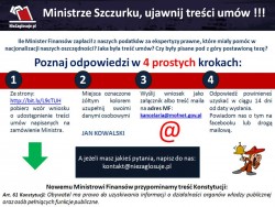 Minister Finansów musi ujawnić umowy dotyczące OFE