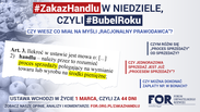 Zakaz handlu w niedziele - #BubelRoku