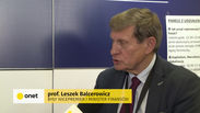 Leszek Balcerowicz: Uważam, że ludziom, którzy notorycznie kłamią, po prostu nie można ufać, Onet.pl